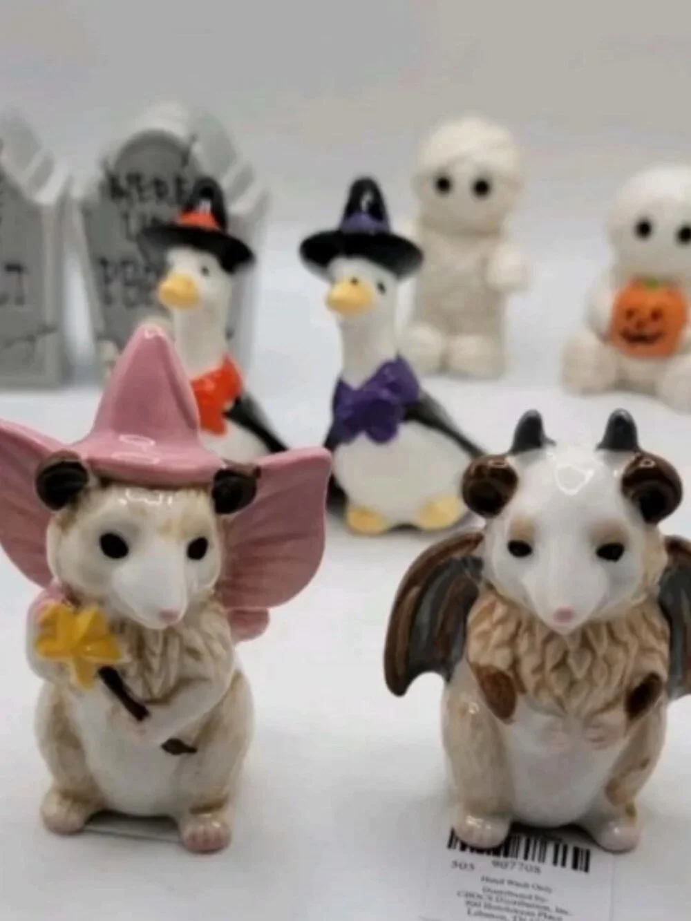 7 Sets 2026 Cracker Barrel Halloween Salt & Pepper Shakers New Summerween